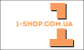 Логотип 1-shop com ua