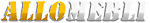 Логотип Allo Mebli