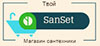 Логотип Sanset
