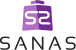 Логотип Sanas